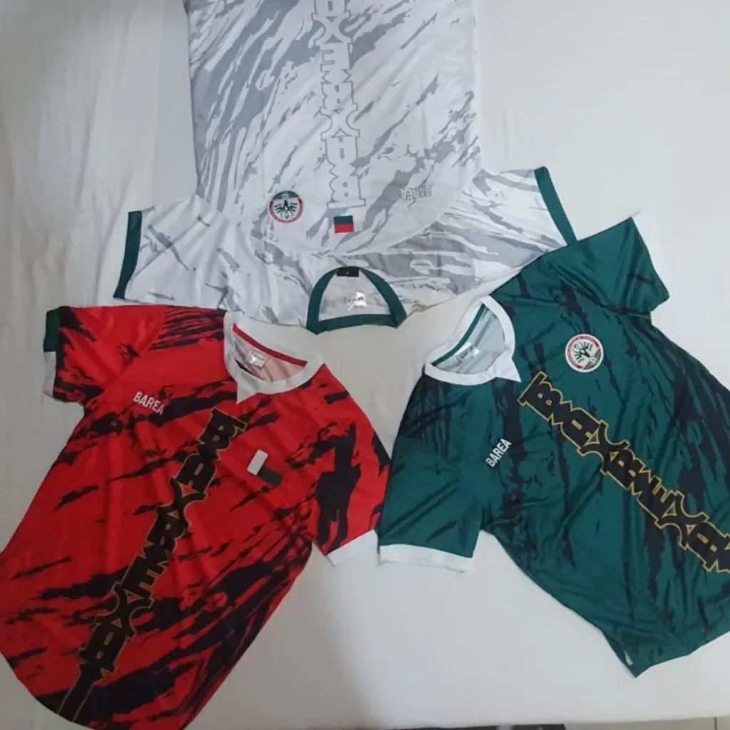 Maillot des Bareas